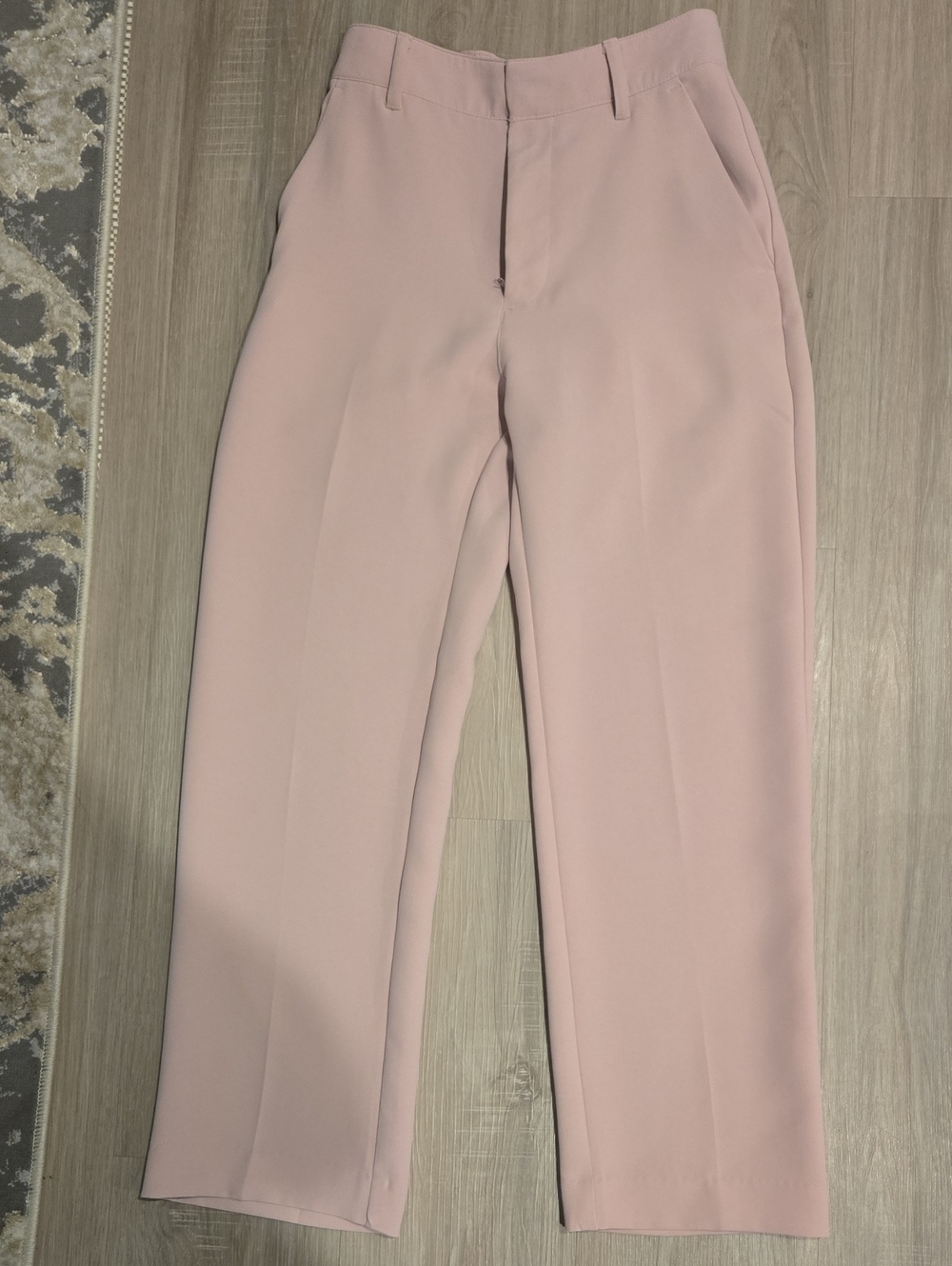 GAP Blush Pink High-Rise Trousers